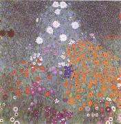 Gustav Klimt Flower Garden (mk09) oil painting